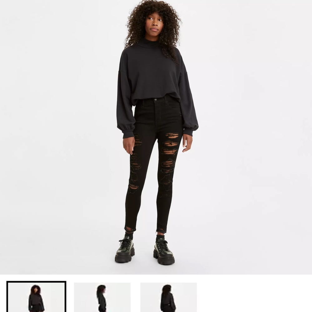 Mile High Super Skinny Levi Jeans